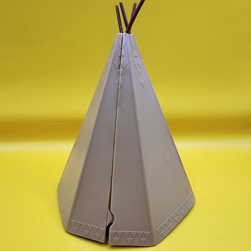 Vintage Teepee Indian Native American Tent from Playmobil 3483 Plastic - Picture 2 of 5